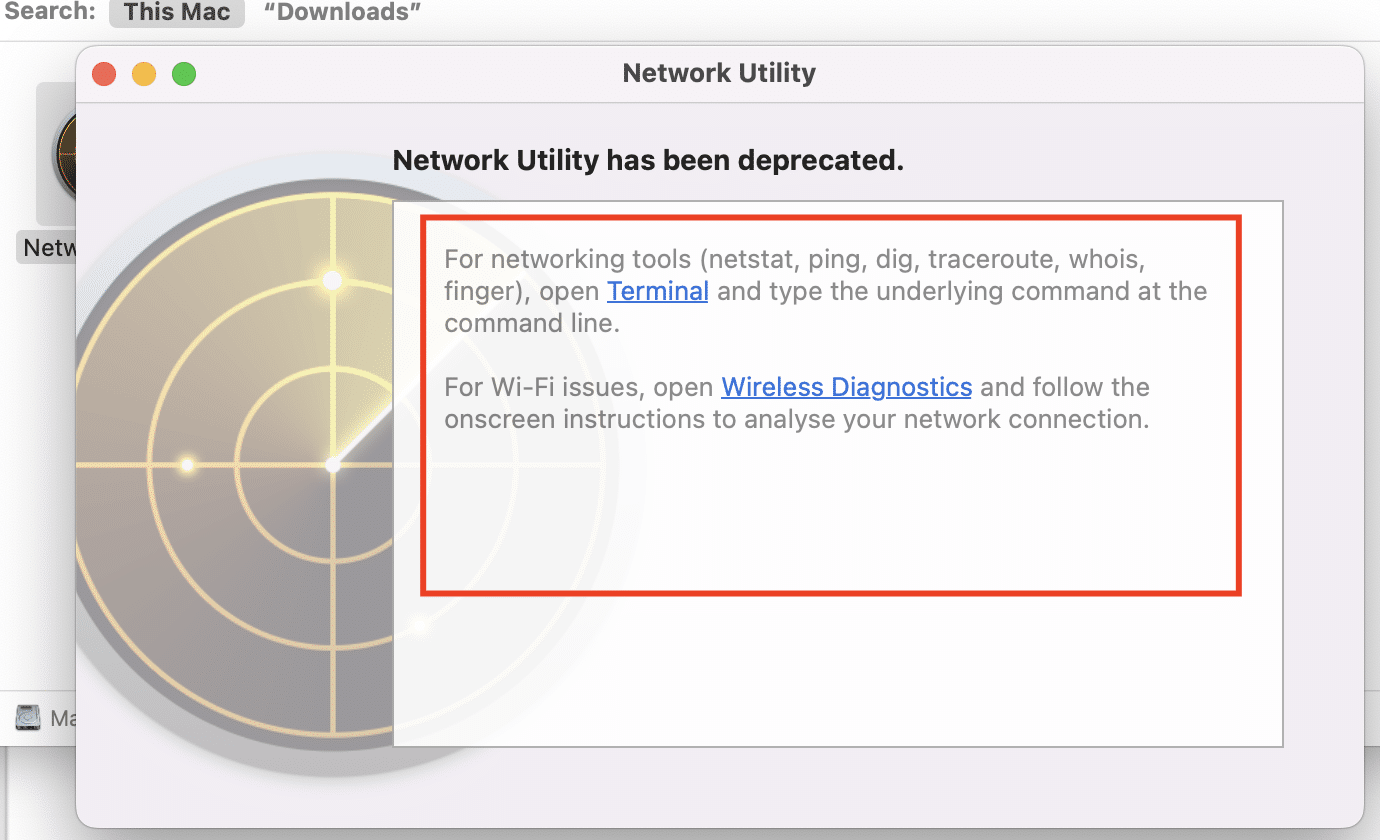 network utility