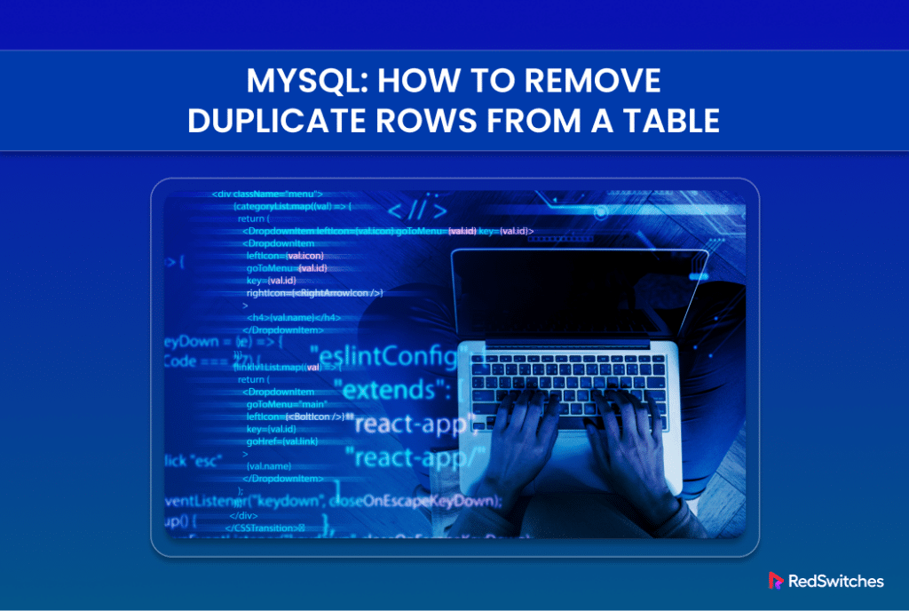 delete duplicate rows in mysql
