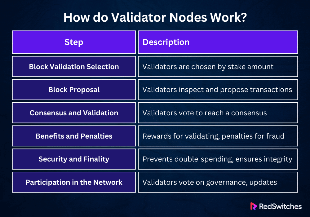 How do Validator Nodes Work?