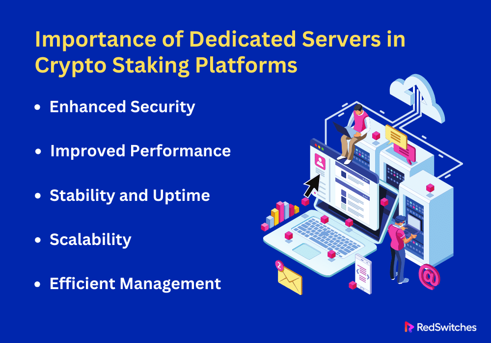 Importance of Dedicated Servers in Crypto Staking Platforms