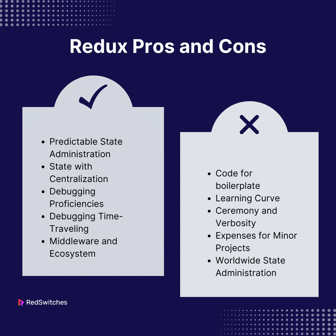 Redux Pros and Cons