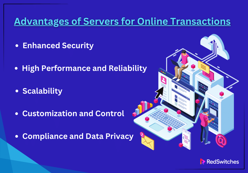 Advantages of Servers for Online Transactions