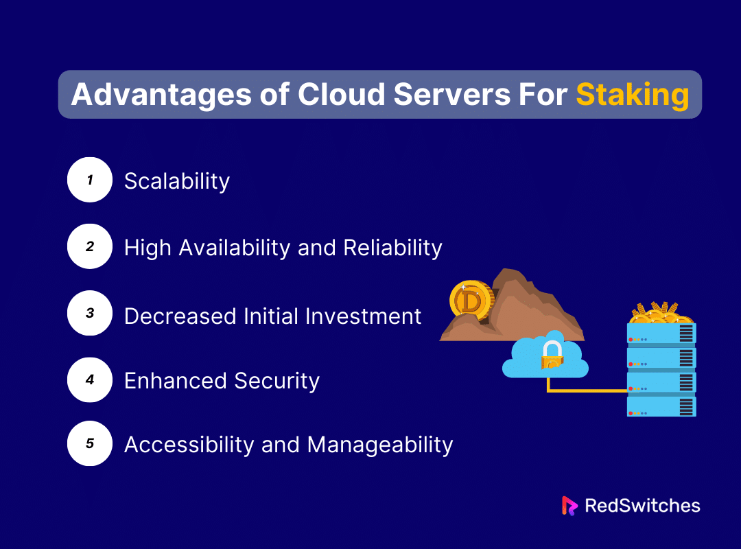 Advantages of Cloud Servers For Staking