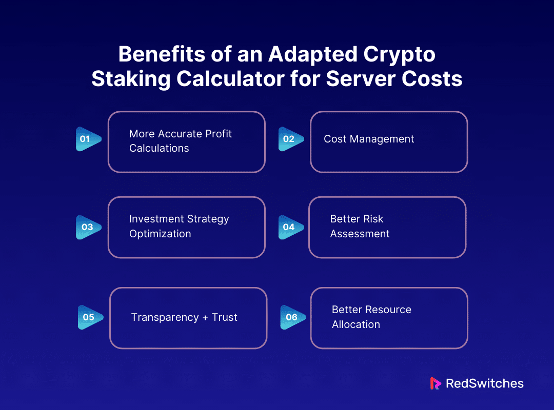 Benefits of an Adapted Crypto Staking Calculator for Server Costs