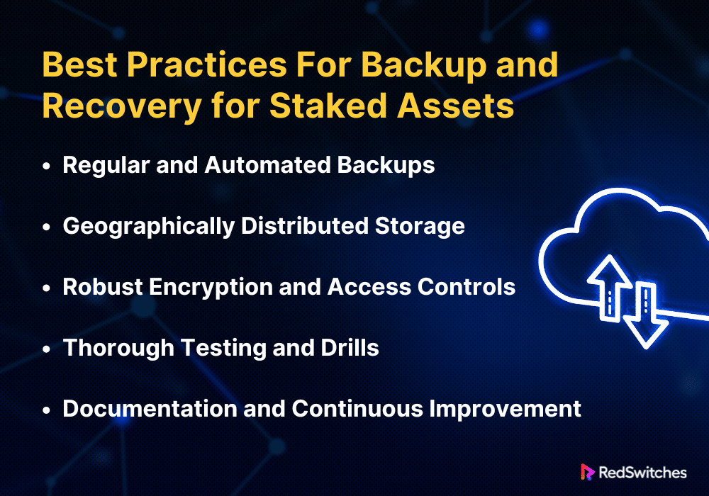Best Practices For Backup and Recovery for Staked Assets
