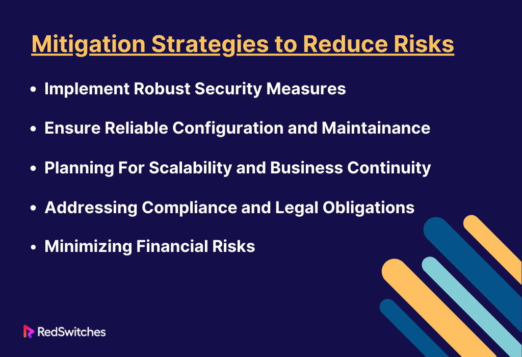 Mitigation Strategies to Reduce Risks