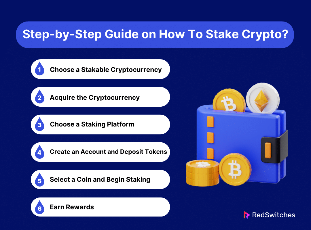 Step-by-Step Guide on How To Stake Crypto?