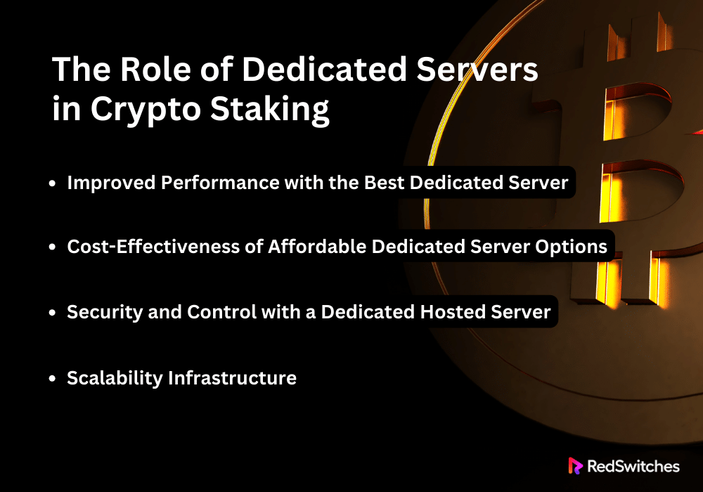 The Role of Dedicated Servers in Crypto Staking