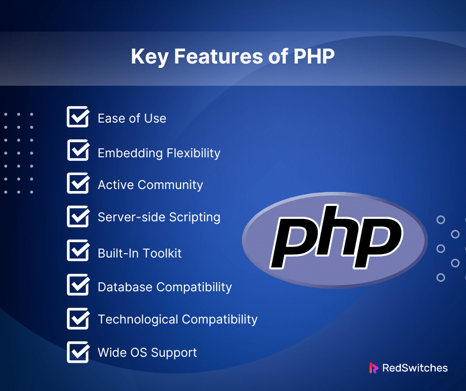Key Features of PHP
