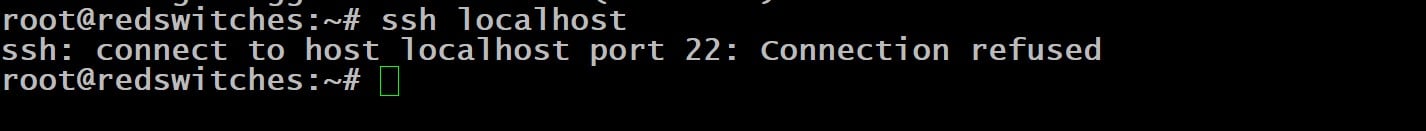 ssh localhost