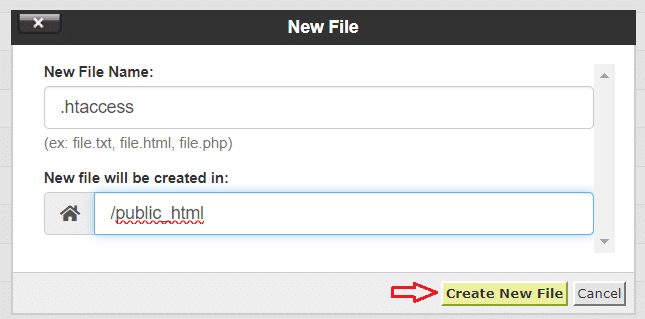 Create a New File