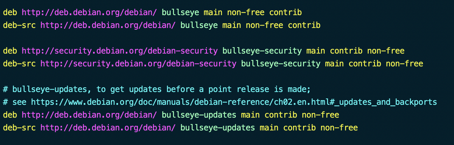 Enable Non-free Repositories