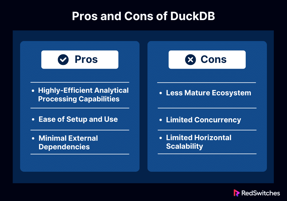 Pros and Cons of DuckDB