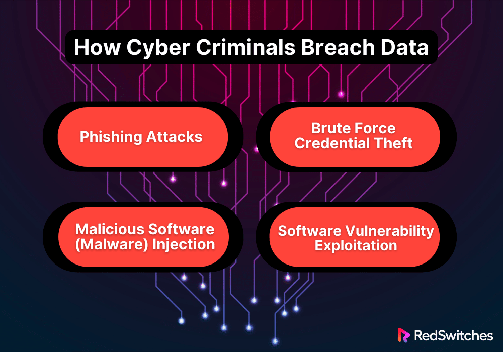 How Cyber Criminals Breach Data