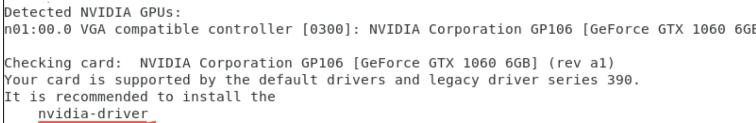sudo apt install nvidia-driver