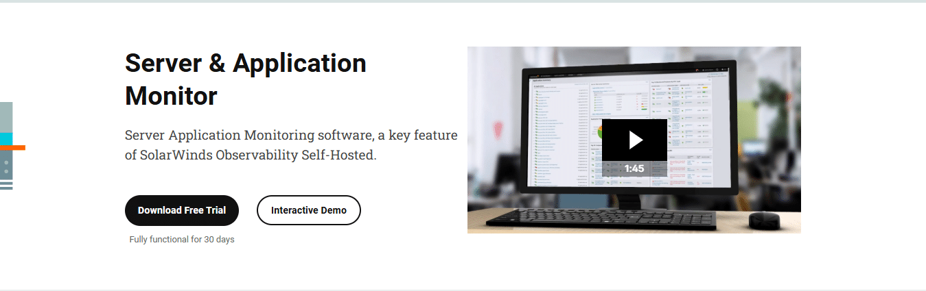 SolarWinds Server & Application Monitor